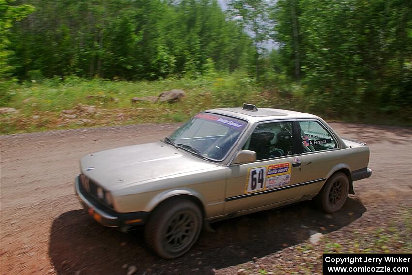 Mohammad Salehi / Alex Ferencz BMW 325is on SS3, Norway Home.