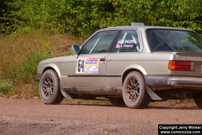 Mohammad Salehi / Alex Ferencz BMW 325is on SS3, Norway Home.