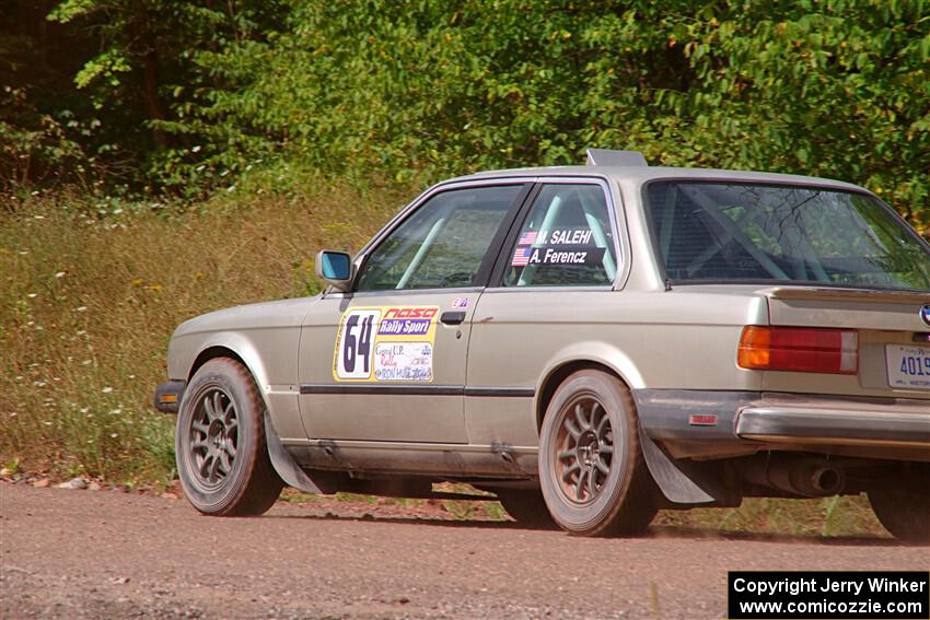 Mohammad Salehi / Alex Ferencz BMW 325is on SS3, Norway Home.