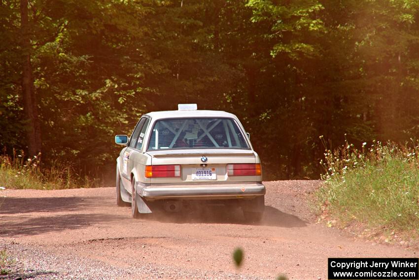 Mohammad Salehi / Alex Ferencz BMW 325is on SS3, Norway Home.