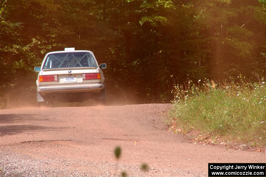 Mohammad Salehi / Alex Ferencz BMW 325is on SS3, Norway Home.