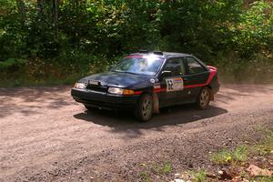 Joe Boburka / Elizabeth Unglenieks-Ploeg Ford Escort on SS3, Norway Home.