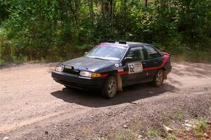 Joe Boburka / Elizabeth Unglenieks-Ploeg Ford Escort on SS3, Norway Home.