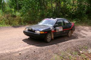 Joe Boburka / Elizabeth Unglenieks-Ploeg Ford Escort on SS3, Norway Home.