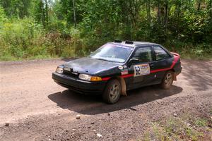 Joe Boburka / Elizabeth Unglenieks-Ploeg Ford Escort on SS3, Norway Home.
