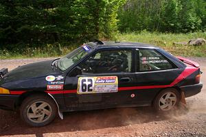 Joe Boburka / Elizabeth Unglenieks-Ploeg Ford Escort on SS3, Norway Home.