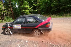 Joe Boburka / Elizabeth Unglenieks-Ploeg Ford Escort on SS3, Norway Home.