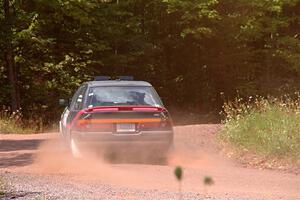 Joe Boburka / Elizabeth Unglenieks-Ploeg Ford Escort on SS3, Norway Home.