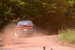 Joe Boburka / Elizabeth Unglenieks-Ploeg Ford Escort on SS3, Norway Home.