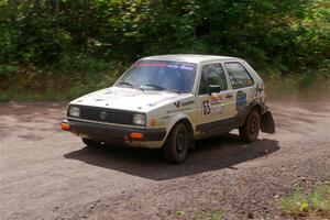 Heath Shively / Morgan Engle VW Golf on SS3, Norway Home.