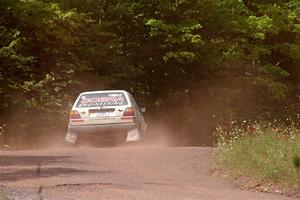 Heath Shively / Morgan Engle VW Golf on SS3, Norway Home.