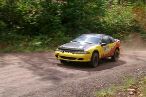 Eli Goethel / Kyle West Mitsubishi Eclipse on SS3, Norway Home.