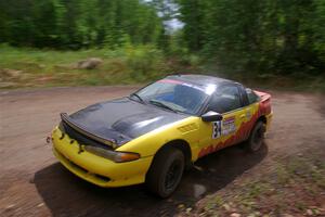 Eli Goethel / Kyle West Mitsubishi Eclipse on SS3, Norway Home.