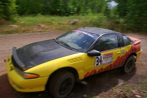 Eli Goethel / Kyle West Mitsubishi Eclipse on SS3, Norway Home.
