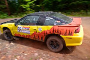 Eli Goethel / Kyle West Mitsubishi Eclipse on SS3, Norway Home.