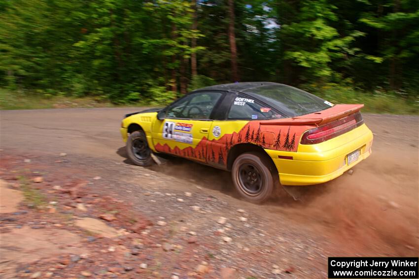 Eli Goethel / Kyle West Mitsubishi Eclipse on SS3, Norway Home.