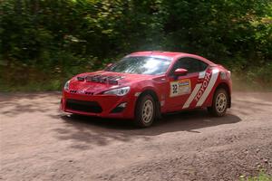 Eric Anderson / Taylor Haelterman Toyota FR-S on SS3, Norway Home.