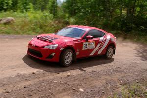 Eric Anderson / Taylor Haelterman Toyota FR-S on SS3, Norway Home.