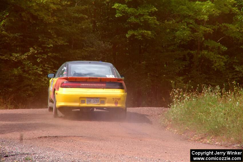 Eli Goethel / Kyle West Mitsubishi Eclipse on SS3, Norway Home.