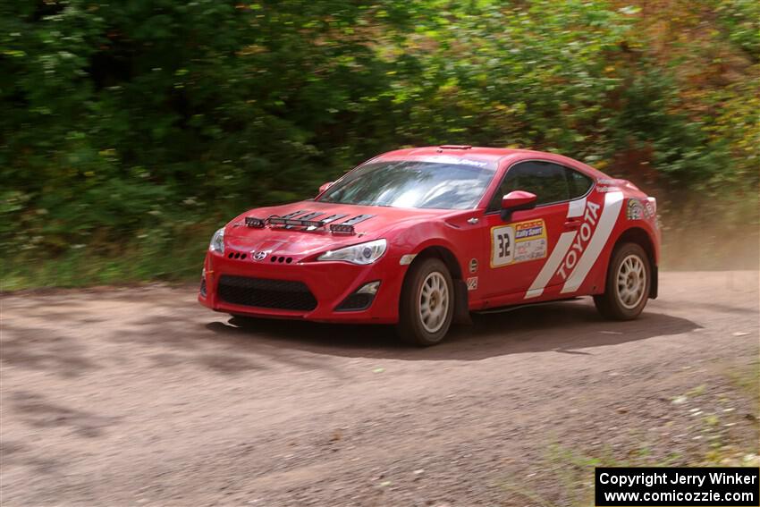 Eric Anderson / Taylor Haelterman Toyota FR-S on SS3, Norway Home.