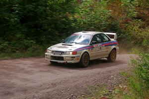 Sergio Spinelli / Danny Rice Subaru Impreza on SS3, Norway Home.