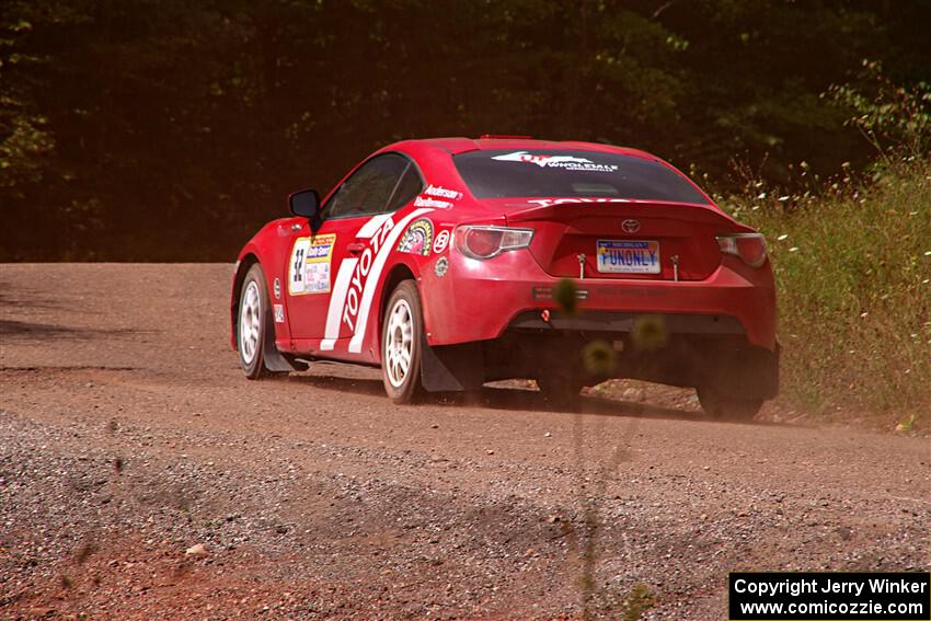 Eric Anderson / Taylor Haelterman Toyota FR-S on SS3, Norway Home.