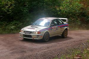 Sergio Spinelli / Danny Rice Subaru Impreza on SS3, Norway Home.
