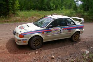 Sergio Spinelli / Danny Rice Subaru Impreza on SS3, Norway Home.