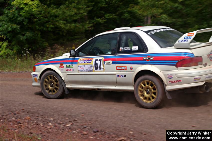 Sergio Spinelli / Danny Rice Subaru Impreza on SS3, Norway Home.