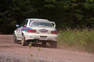 Sergio Spinelli / Danny Rice Subaru Impreza on SS3, Norway Home.