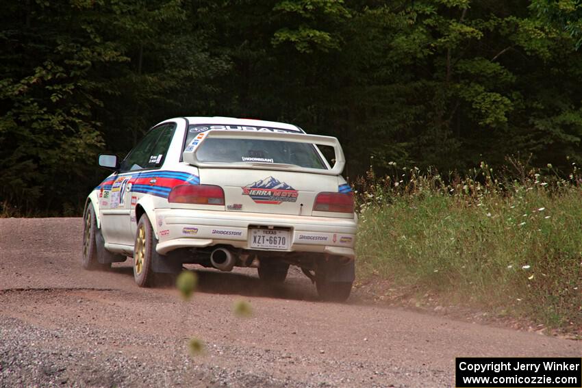 Sergio Spinelli / Danny Rice Subaru Impreza on SS3, Norway Home.