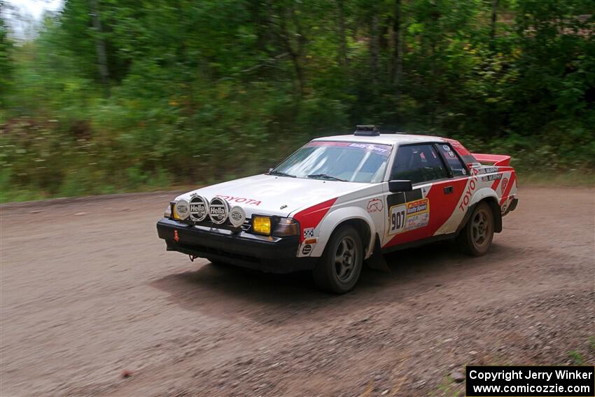 Bryce Murphy / Braxton Murphy Toyota Celica GTS on SS3, Norway Home.