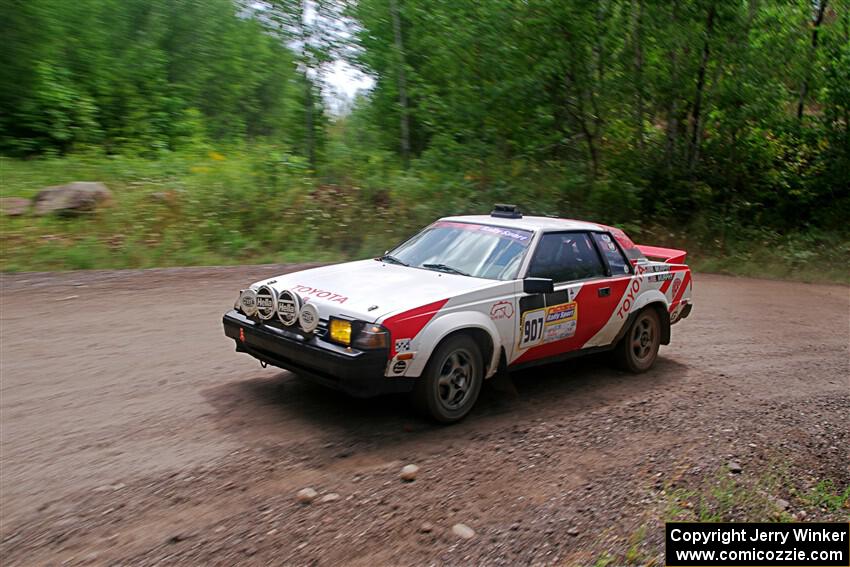 Bryce Murphy / Braxton Murphy Toyota Celica GTS on SS3, Norway Home.