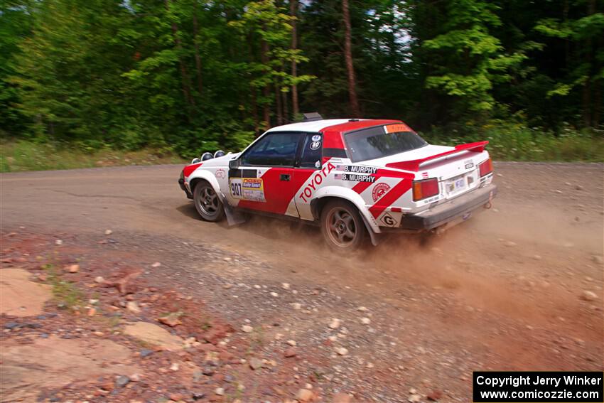 Bryce Murphy / Braxton Murphy Toyota Celica GTS on SS3, Norway Home.