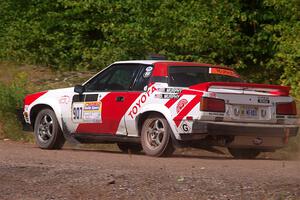 Bryce Murphy / Braxton Murphy Toyota Celica GTS on SS3, Norway Home.