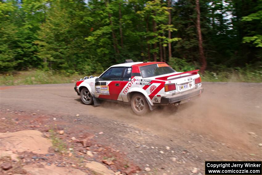 Bryce Murphy / Braxton Murphy Toyota Celica GTS on SS3, Norway Home.
