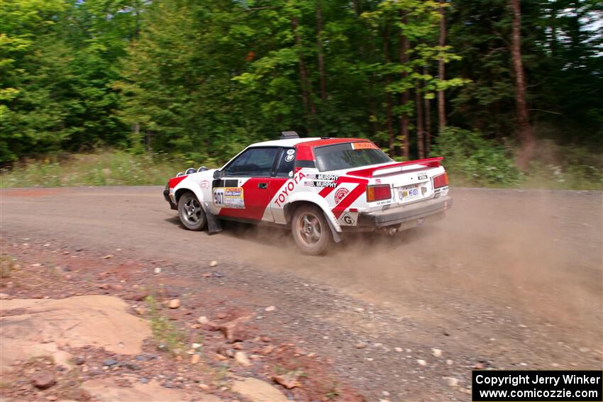 Bryce Murphy / Braxton Murphy Toyota Celica GTS on SS3, Norway Home.