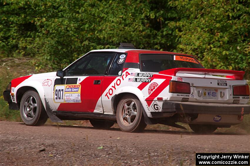 Bryce Murphy / Braxton Murphy Toyota Celica GTS on SS3, Norway Home.