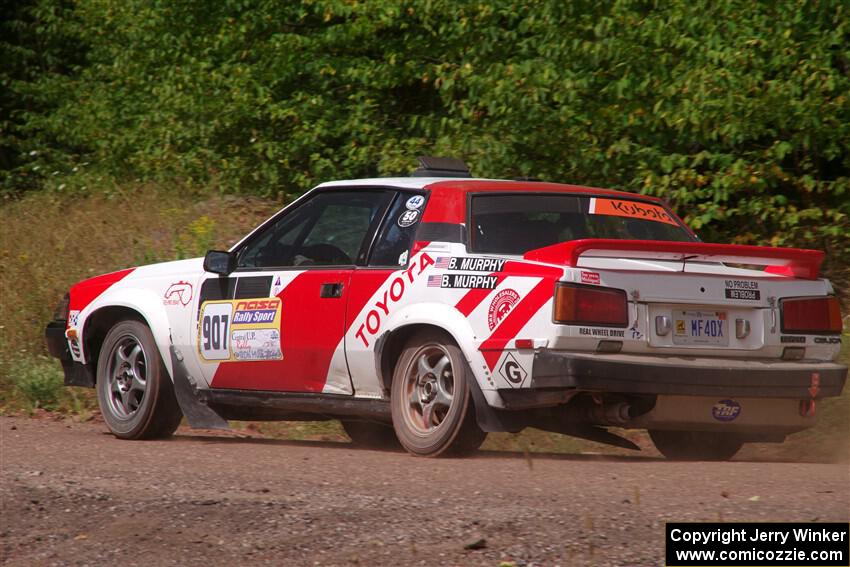 Bryce Murphy / Braxton Murphy Toyota Celica GTS on SS3, Norway Home.