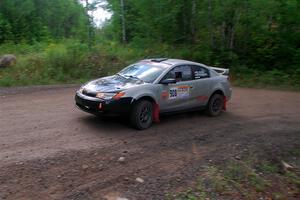 Gary Klein / Sam Strickhouser Saturn Ion Redline on SS3, Norway Home.