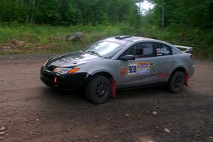 Gary Klein / Sam Strickhouser Saturn Ion Redline on SS3, Norway Home.