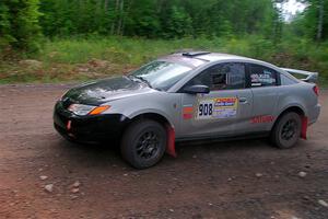 Gary Klein / Sam Strickhouser Saturn Ion Redline on SS3, Norway Home.