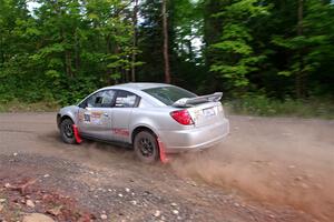 Gary Klein / Sam Strickhouser Saturn Ion Redline on SS3, Norway Home.