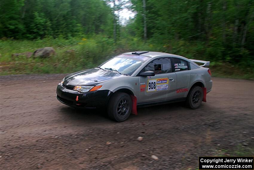 Gary Klein / Sam Strickhouser Saturn Ion Redline on SS3, Norway Home.