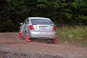 Gary Klein / Sam Strickhouser Saturn Ion Redline on SS3, Norway Home.