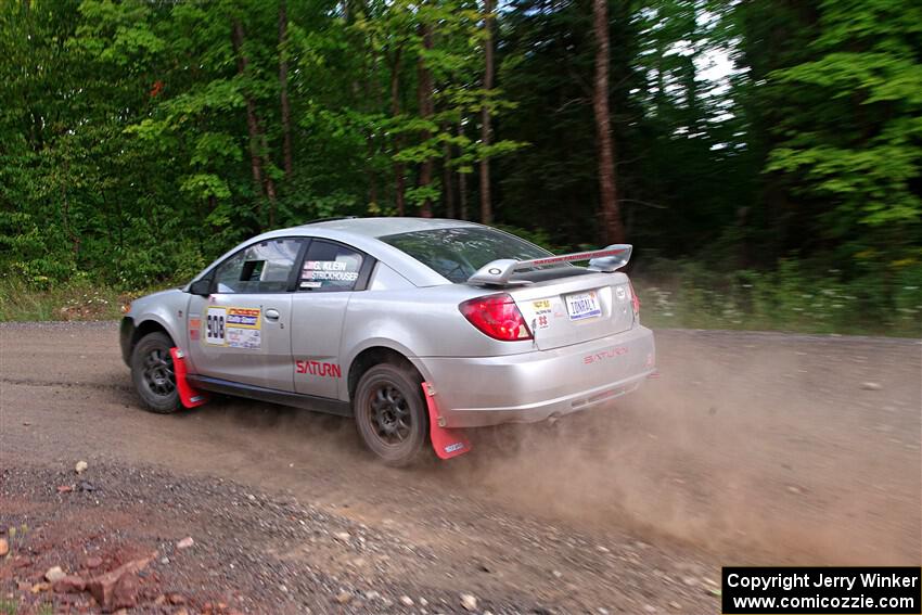 Gary Klein / Sam Strickhouser Saturn Ion Redline on SS3, Norway Home.