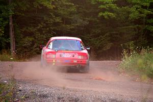 Colin Redner / Michael Claiborne Mazda RX-7 on SS3, Norway Home.