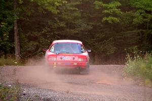 Colin Redner / Michael Claiborne Mazda RX-7 on SS3, Norway Home.