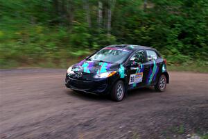 Matt Wolfe / Cray Dumeah Mazda 2 on SS3, Norway Home.
