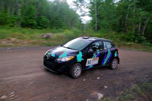 Matt Wolfe / Cray Dumeah Mazda 2 on SS3, Norway Home.